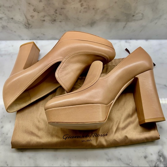 GIANVITO ROSSI Platform Pump - Picture 7 of 9